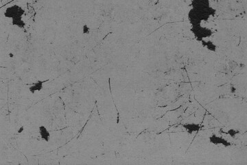 Cardboard black abstract texture close-up. Dark old paper background. Grunge concrete wall. Vintage blank wallpaper.