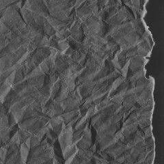 Cardboard black abstract texture close-up. Dark old paper background. Grunge concrete wall. Vintage blank wallpaper.