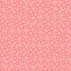 Pink bubbles seamless vector pattern. Bath time themed surface print design for fabrics, stationery, scrapbook paper, gift wrap, textiles, home decor, wallpaper, backgrounds, and packaging.