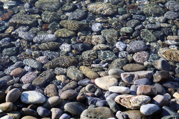 stones on the beach