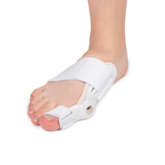 Toe separator hallux valgus, foot care tool. Splint leveler corrector pedicure tools orthopedic orthoses.