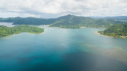 Fototapeta premium archipiélago de islas en colon panama 