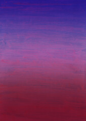 Colorful ink and watercolor texture on white paper background. Gradient paint strokes and decalcomania effect. Hand-painted gouache abstract image. Mess on the canvas.