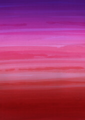 Colorful ink and watercolor texture on white paper background. Gradient paint strokes and decalcomania effect. Hand-painted gouache abstract image. Mess on the canvas.