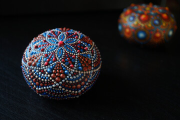 Beautiful hand painted mandala