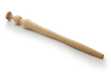 wooden spurtle, Scottish kitchen tool for stirring porridge
