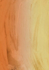 Colorful ink and watercolor texture on white paper background. Gradient paint strokes and decalcomania effect. Hand-painted gouache abstract image. Mess on the canvas.