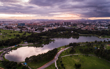 Parque Simón Bolivar, Bogotá, Colombia 