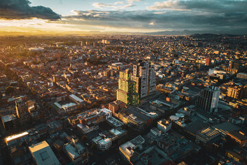 Atardecer Bogotá, Colombia 