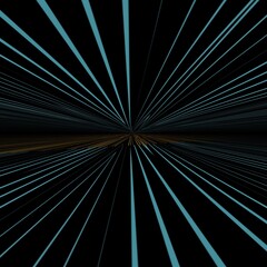 Obraz premium Patterns and designs from pink blue and yellow wavy lines on black background