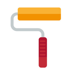 paint roller construction tool isolated icon vector illustration design