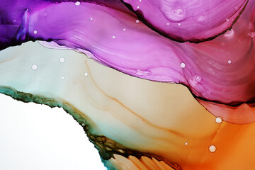 Alcohol ink abstract texture