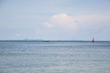 boat on the sea