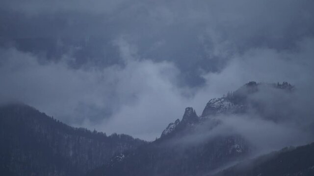 The Buila-Vanturarita National Park is located in the central-northern part of Valcea County in the Capatanii Mountains (group included in Parang Mountains from Romania
