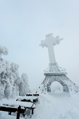 neve sul Monte Amiata