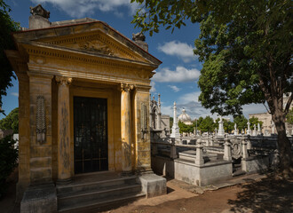 Cristobal Colon Cemetery Havana Cuba