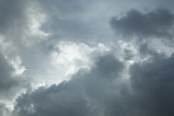 Naklejka na ściany i meble storm clouds in the sky
