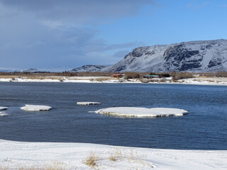 Icelandic landscape.