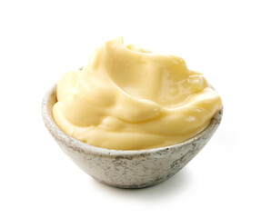bowl of mayonnaise
