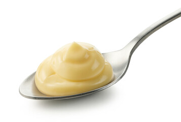spoon of mayonnaise