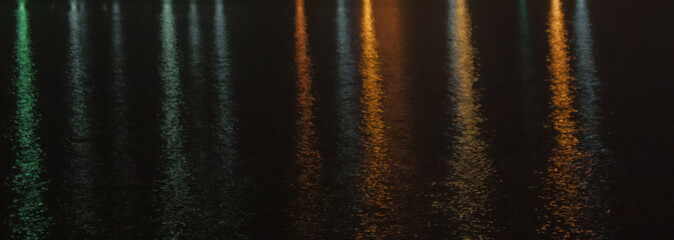 Barwy światła na wodzie