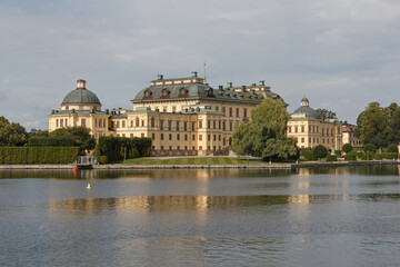 Fototapeta na wymiar Castle Drottningholm, Stockholm, Sweden