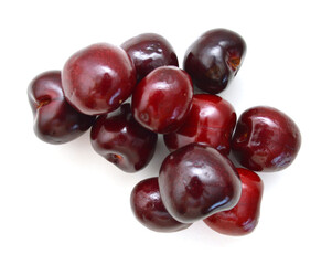 Cherry isolated on white background
