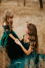 mother and daughter