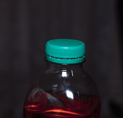 bottle of juice fruit