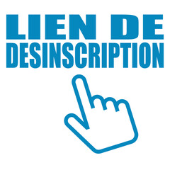 Logo lien de désinscription.