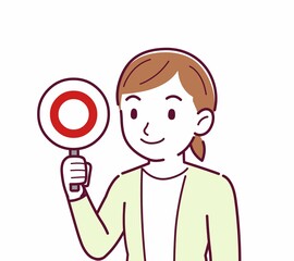 Young woman in a cardigan_quiz