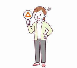 Young woman in a cardigan_quiz