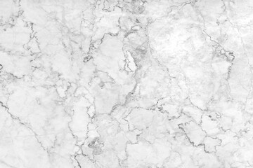 white marble natural pattern for background, abstract natural marble black and white