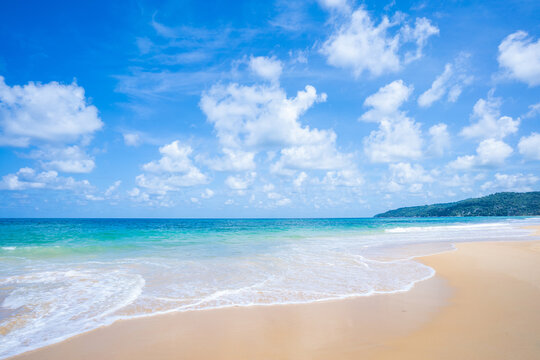 beautiful beach for wallpaper Khao Lak Beach