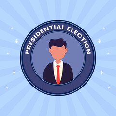 United states of america, president's day concept