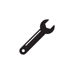 wrench icon symbol sign vector