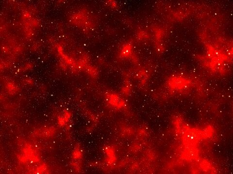 Red sky space background wallpaper