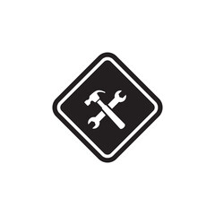 under construction icon symbol sign vector