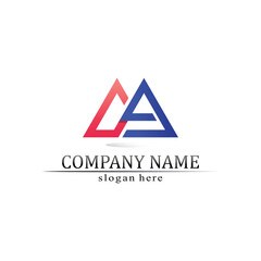 triangle pyramid logo design and vector symbol egyptian and logo business