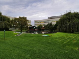 Office, Tecnoparque, Industrial City, Business Complex, Garden