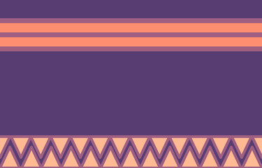 Purple abstract fabric pattern Orange triangle shape