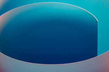 Abstract blue background of paper. Design concept.