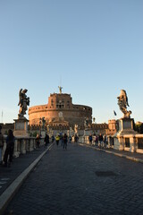 Rzym, Tyber , Zamek Świętego Anioła