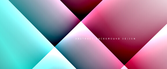 Fluid gradients with dynamic diagonal lines abstract background. Bright colors with dynamic light and shadow effects. Vector wallpaper or poster