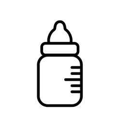 哺乳瓶のアイコン・ピクトグラム
