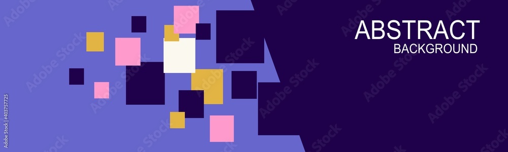 Wall mural modern backgrounds with abstract elements and dynamic shapes. compositions of colored spots. templat