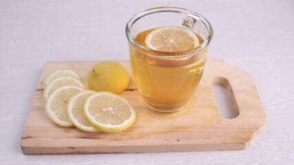 glass of lemonade