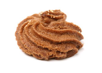 Cookies on white background