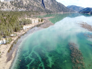 Isar , Walchensee und Sylvensteinsee Luftbilder