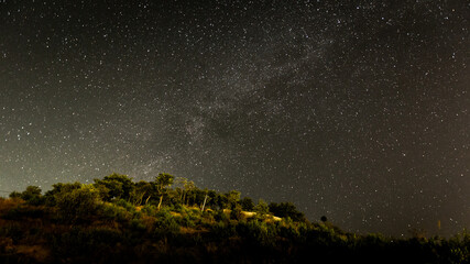 starry night sky
